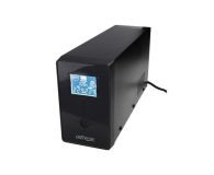 Gembird UPS 650VA Line-in 2x IEC, 1x Schuko LCD - 1230986 - zdjęcie 2